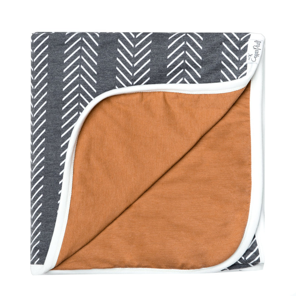 Copper Pearl 3 Layer Stretchy Quilt (more colors available)