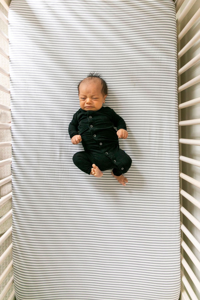 Copper Pearl Premium Knit Fitted Crib Sheet - Everest