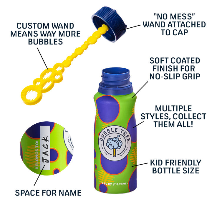 Bubble Tree- Aluminum Refillable Bubble Bottle