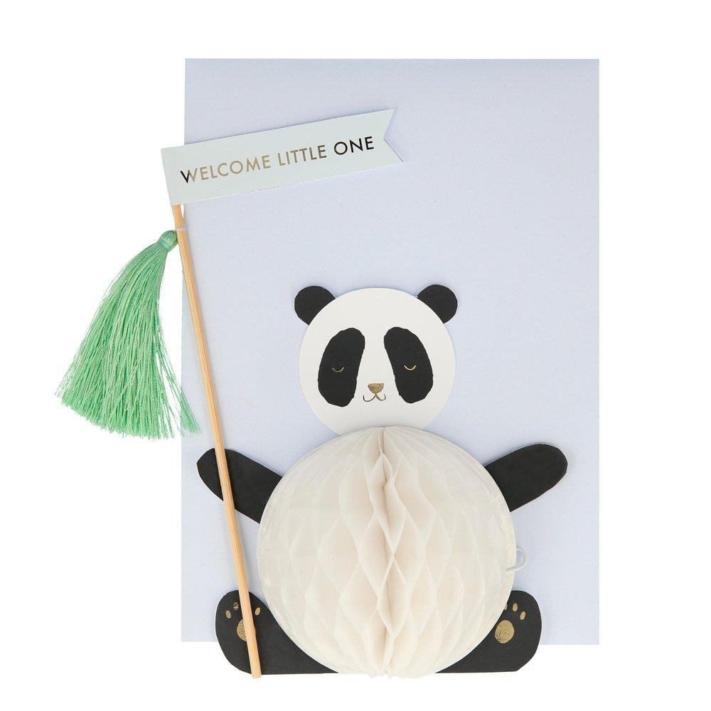 Baby Panda Stand Up Card