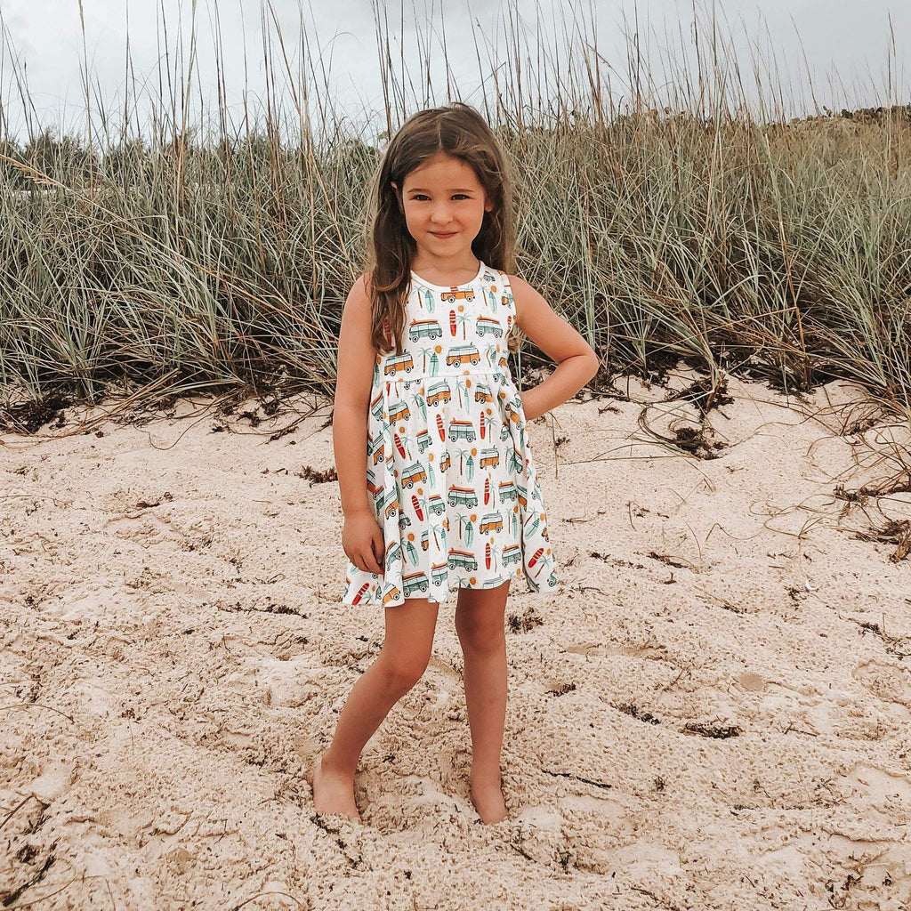 Finn + Emma Twirl Dress - Summer Surf