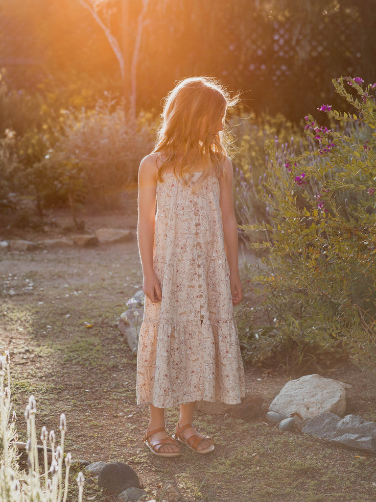 Rylee + Cru Tiered Maxi Dress - Dragonfly