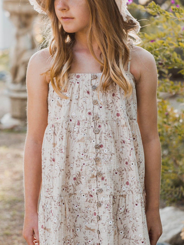 Rylee + Cru Tiered Maxi Dress - Dragonfly