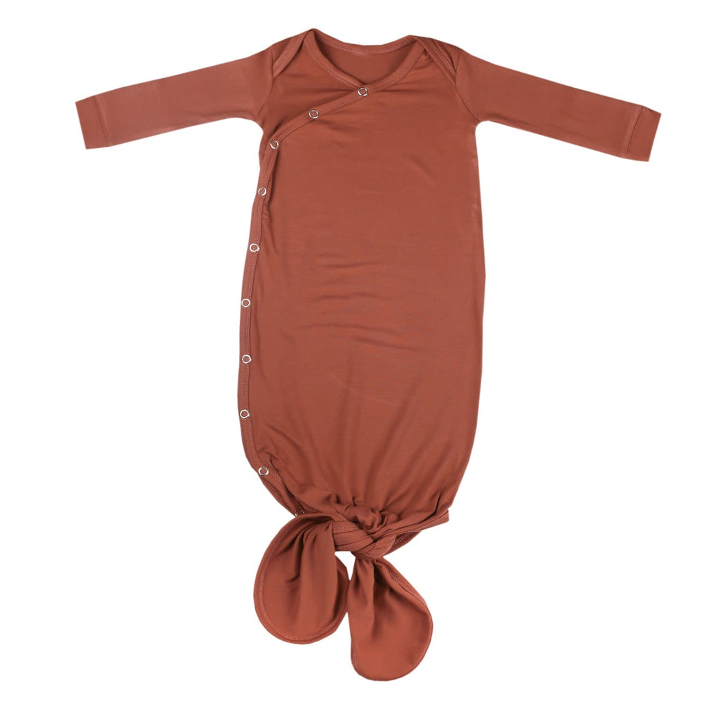 Copper Pearl Knotted Gown - Moab