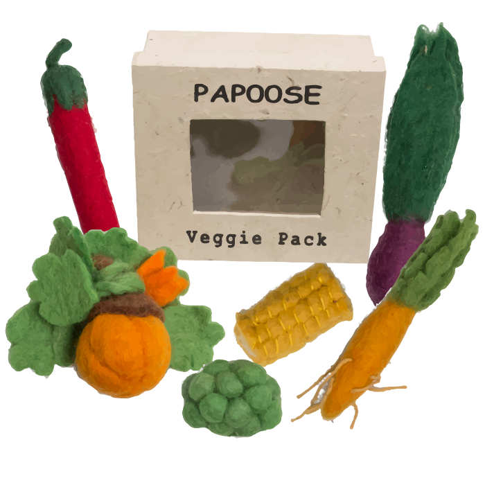 Papoose Mini Vegetables Set