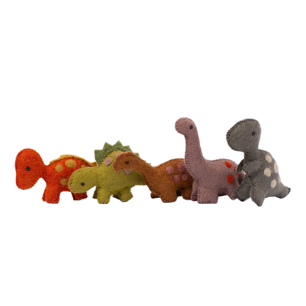 Papoose Dinosaur Set of 5