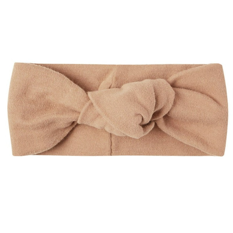 Quincy Mae Knotted Headband - Apricot