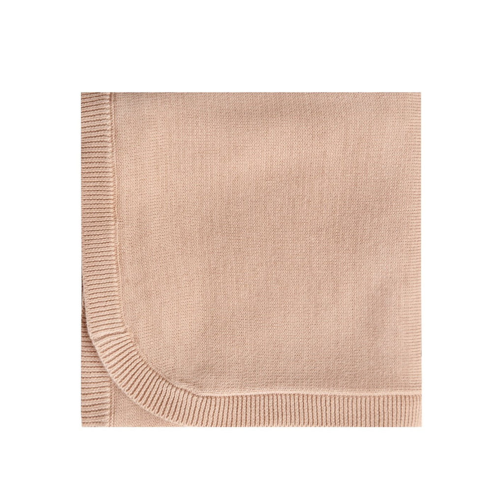 Quincy Mae Knit Baby Blanket - Petal