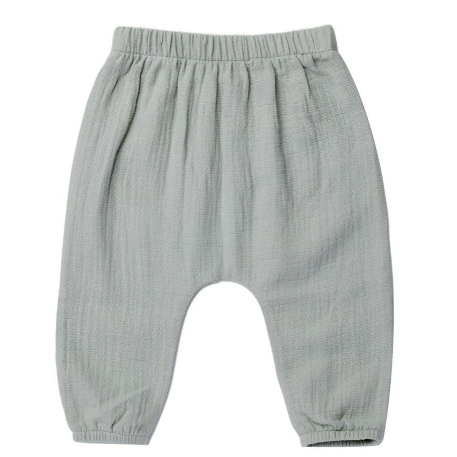 Quincy Mae Woven Pant - Sky