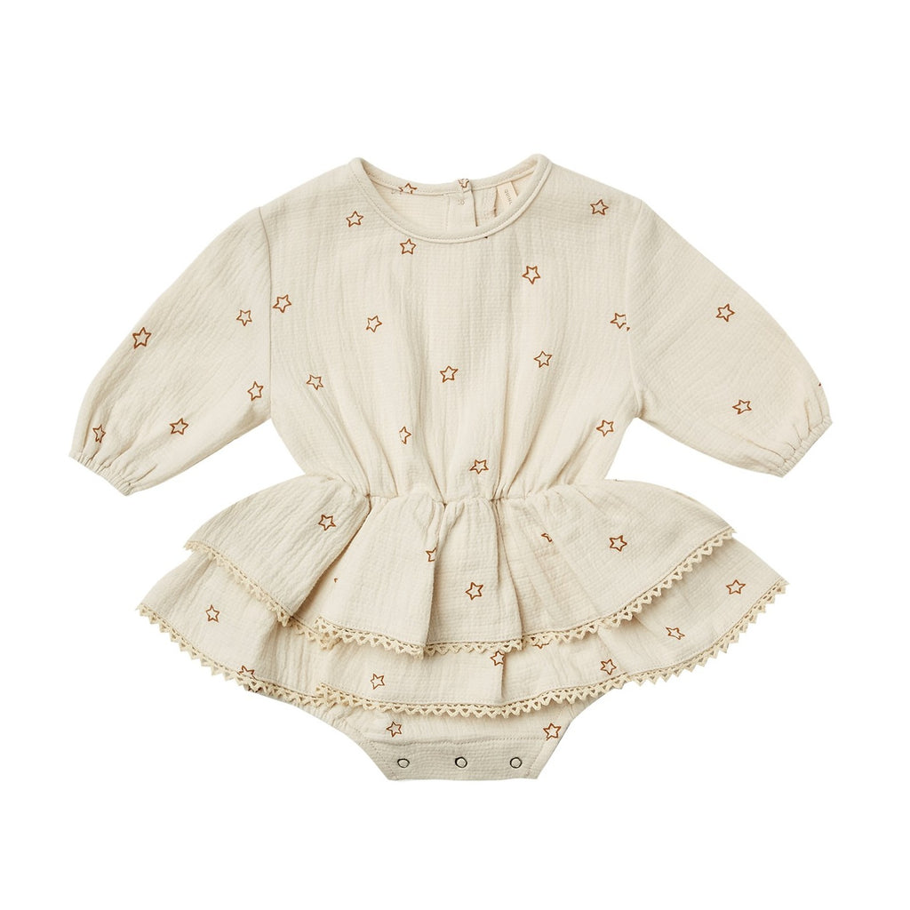 Quincy Mae Rosie Romper - Stars