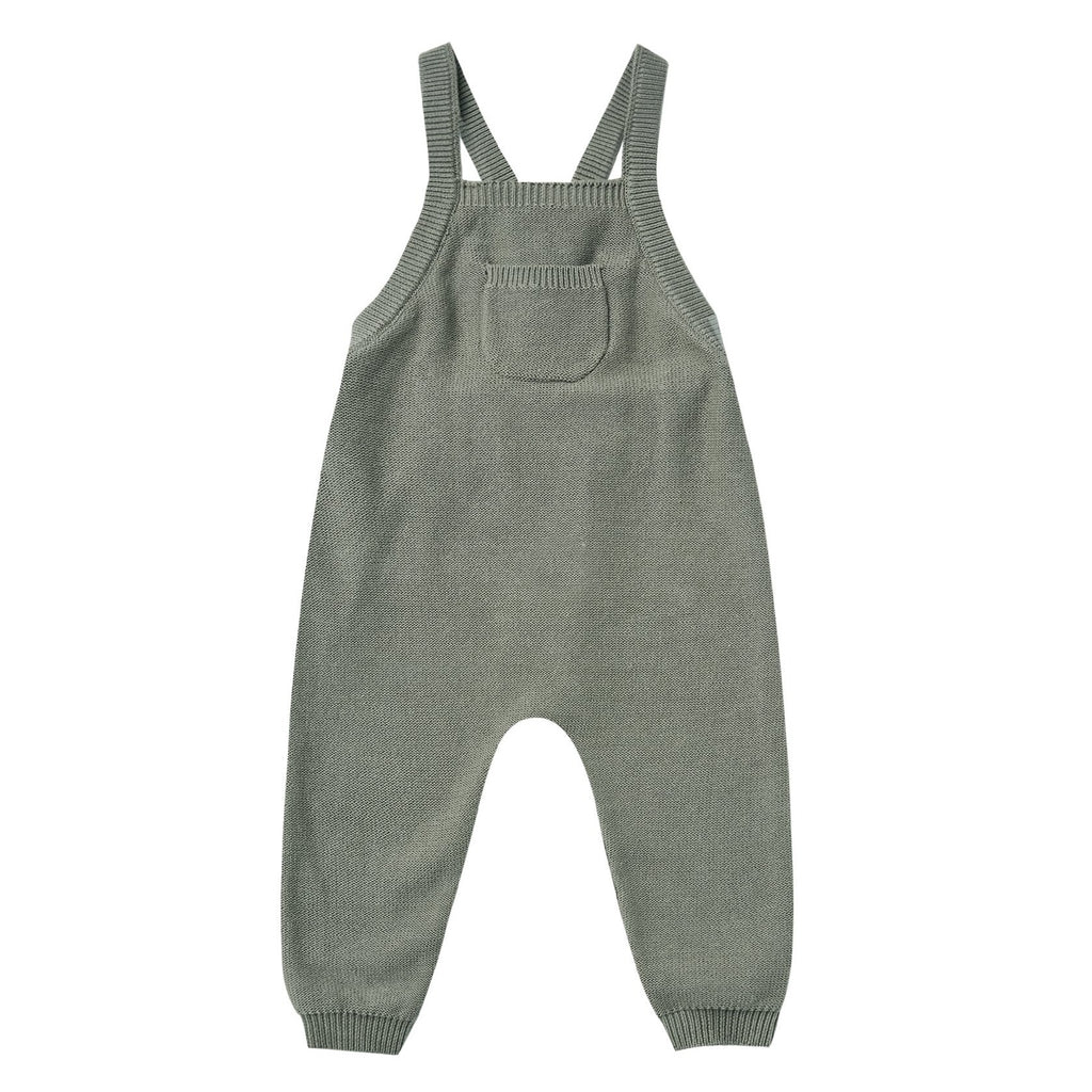 Quincy Mae Knit Overall - Basil