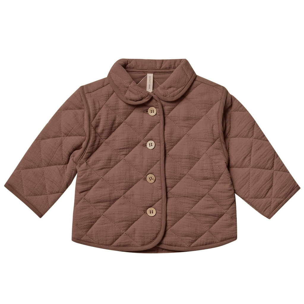 Quincy Mae Quilted Jacket - Pecan