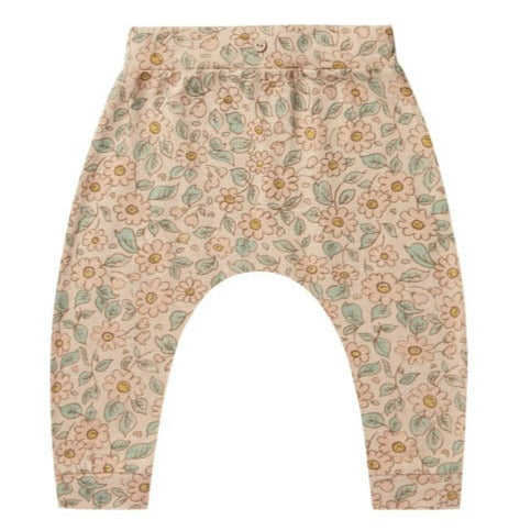 Rylee + Cru Blush Floral Slouch Pant