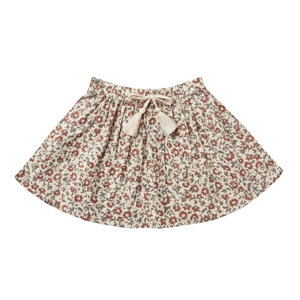 Rylee + Cru Vintage Floral Mini Skirt