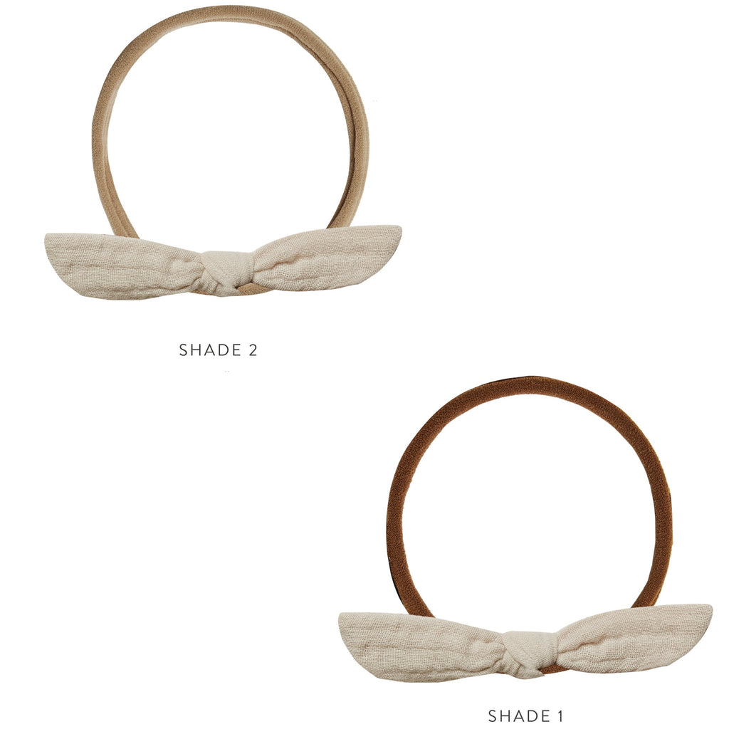 Rylee + Cru Little Knot Headband - Stone