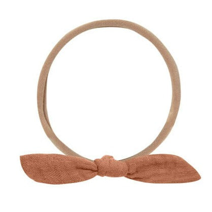 Rylee + Cru Little Knot Headband - Terracotta