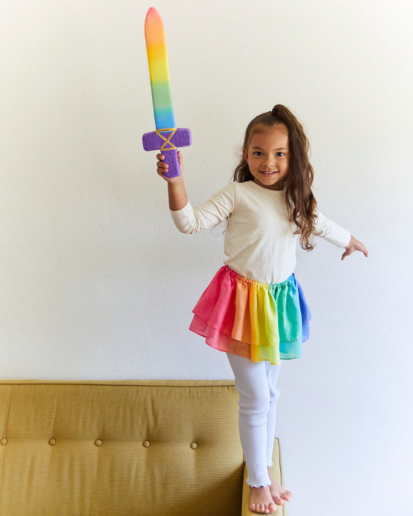 Sarah's Silks Rainbow Soft Sword