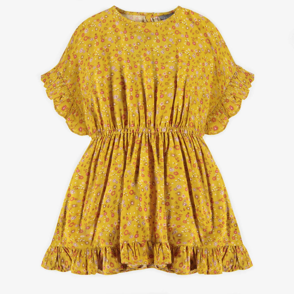 Souris Mini Yellow Flowery Dress