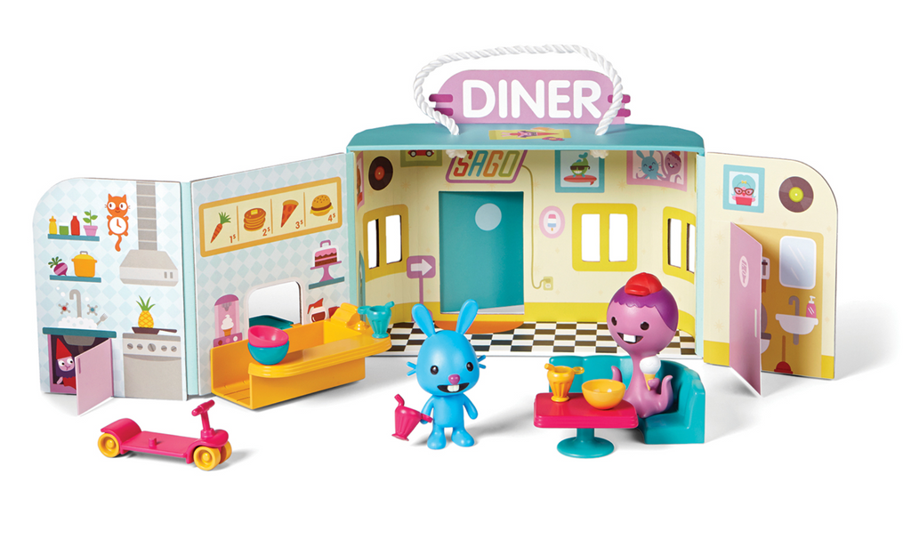 Sago Mini Portable Playset- Jack's Diner
