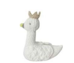 EFL Kids - Albetta - Crochet Swan Rattle Doll