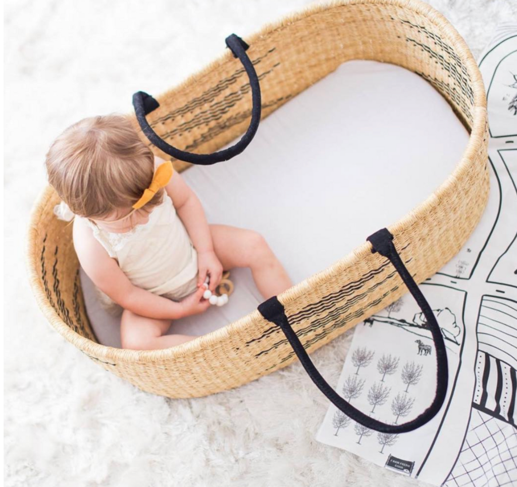 Design Dua Nap + Pack Basket - Moses Basket