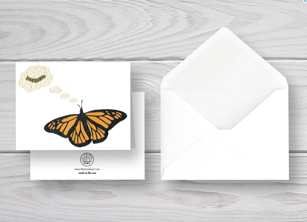 Whimsy Spot Butterfly Greeting Card