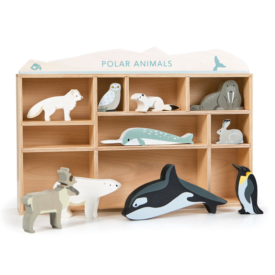 Polar Animals with Display Box