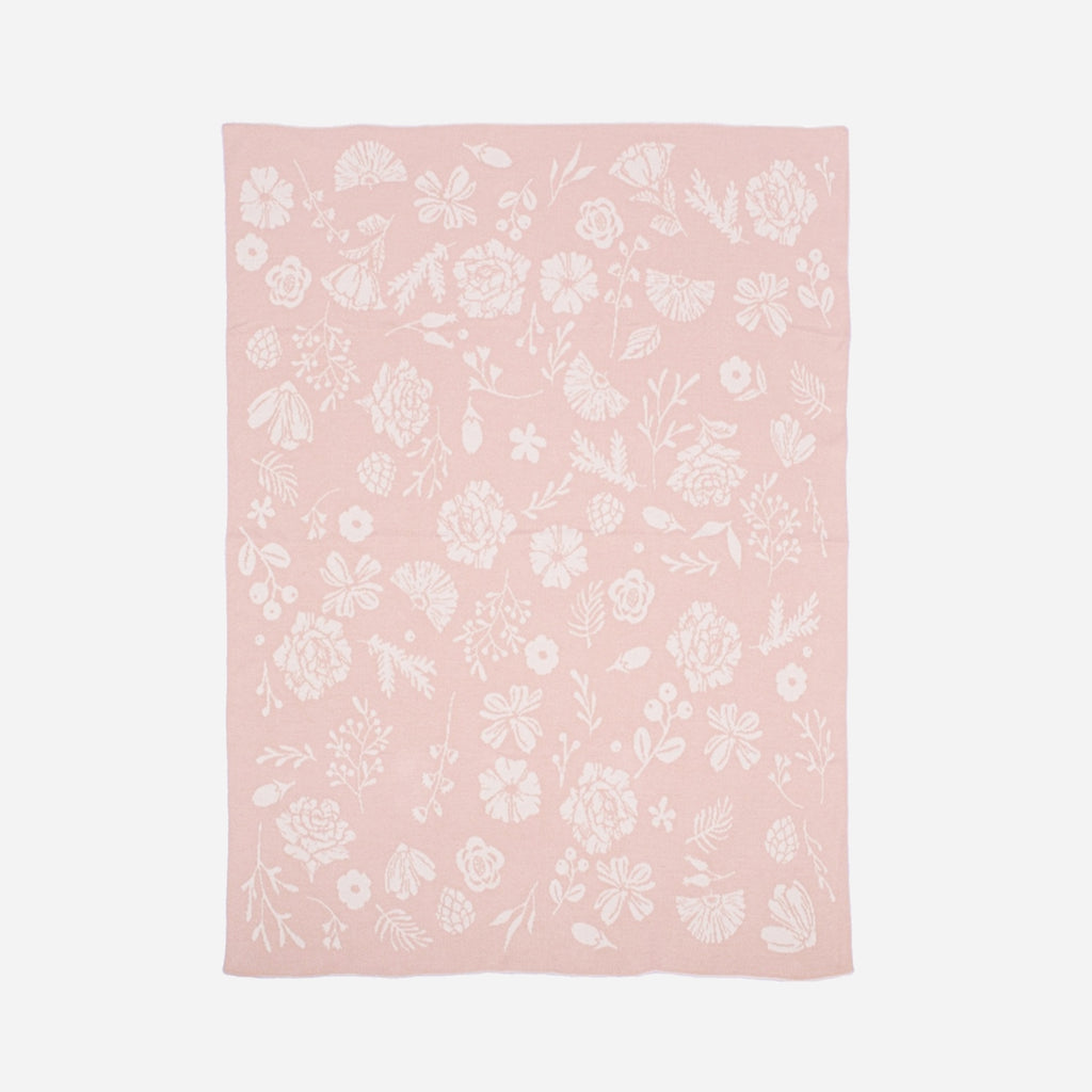 Blanket Floral | Organic Cotton Kids & Baby Decor