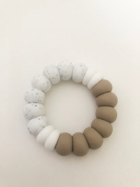 Pretty Please Boutique Teethers - Mojave Freezer Teether - Sand