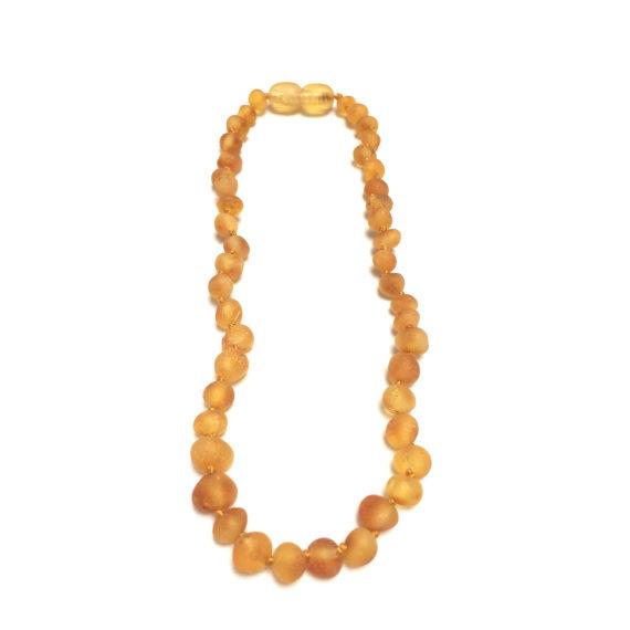CanyonLeaf - Raw Honey Amber Necklace