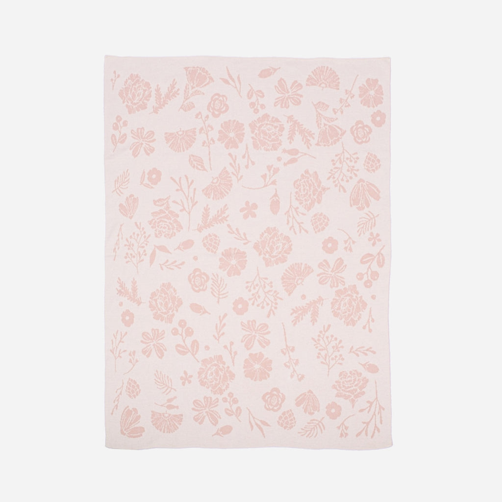 Blanket Floral | Organic Cotton Kids & Baby Decor