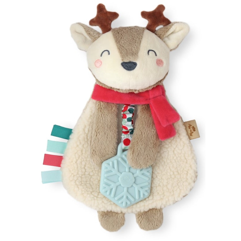 Holiday Reindeer Itzy Lovey™ Plush + Teether Toy