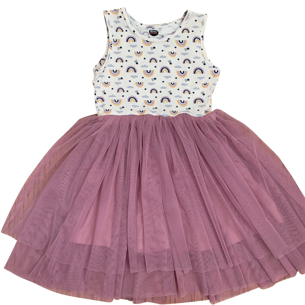 Rainbow Tutu Party Dress