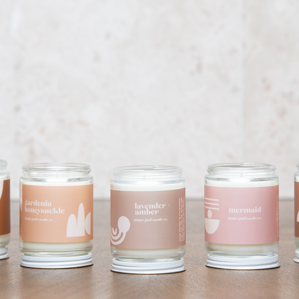 Shapes Collection - Endless Summer Non Toxic Soy Candle