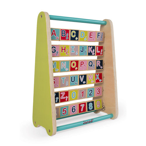 Janod Baby Forest ABC Abacus Toy