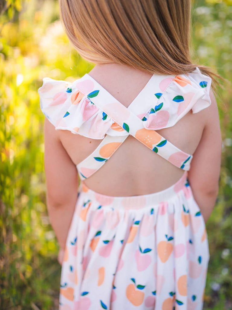 Rosita Dress in Sweet Peach