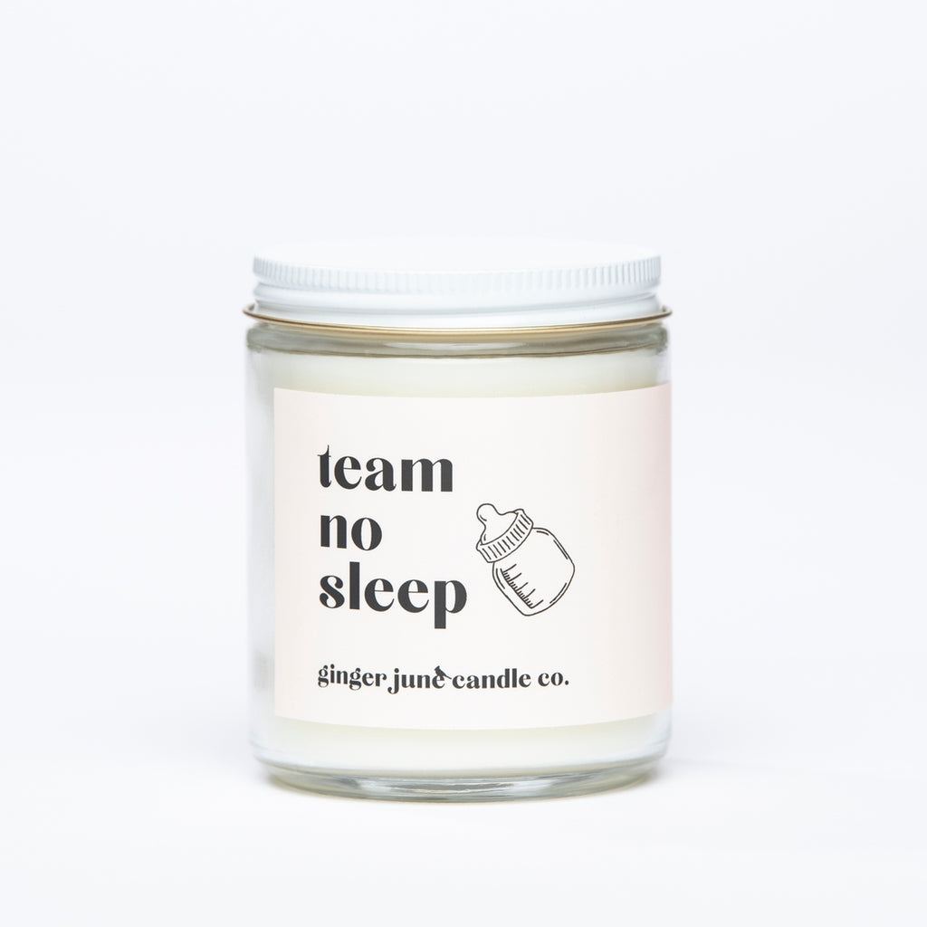 Team No Sleep - Non Toxic Soy Candle