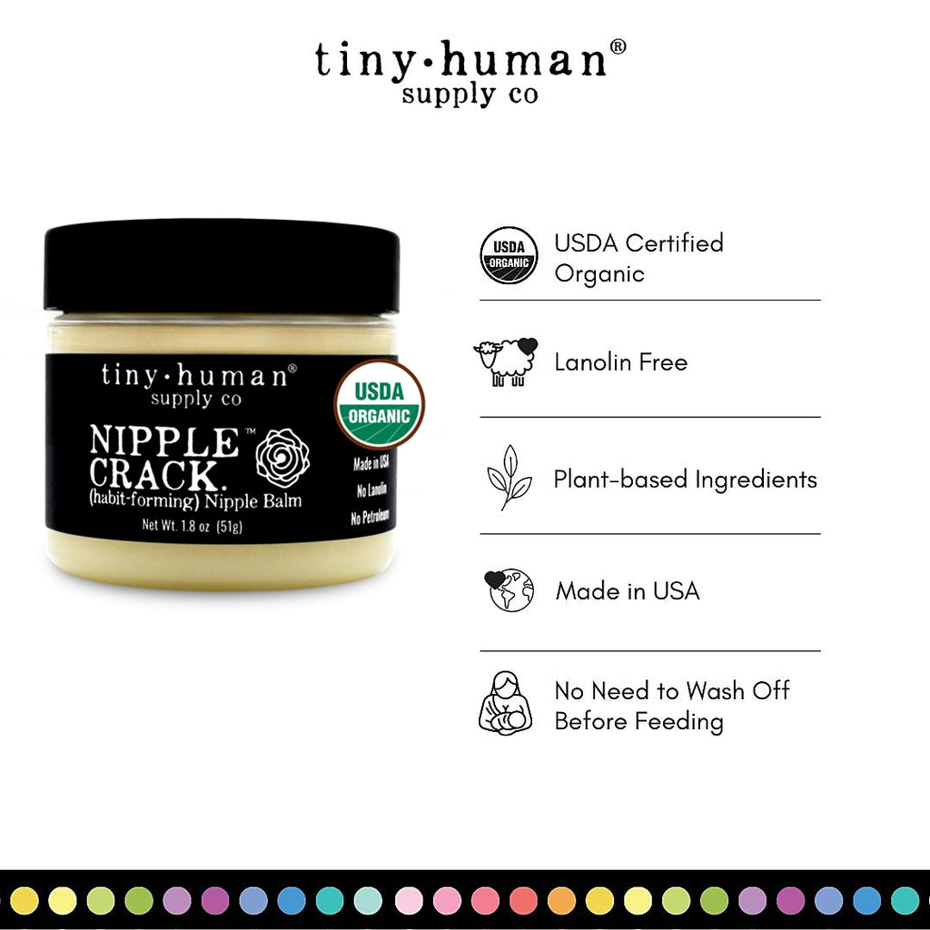 Tiny Human Supply Co. - Nipple Crack™  Nipple Balm 1.8oz