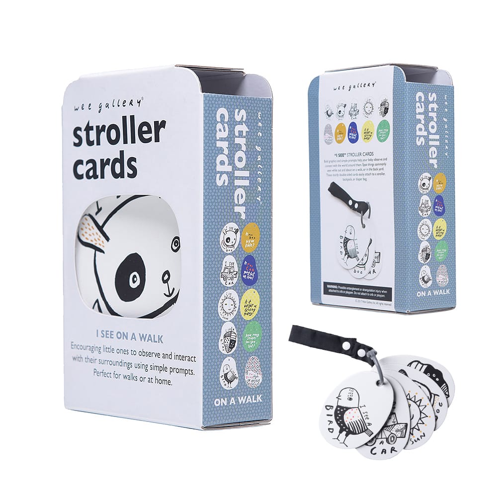 Wee Gallery - Stroller Cards - I See on a Walk