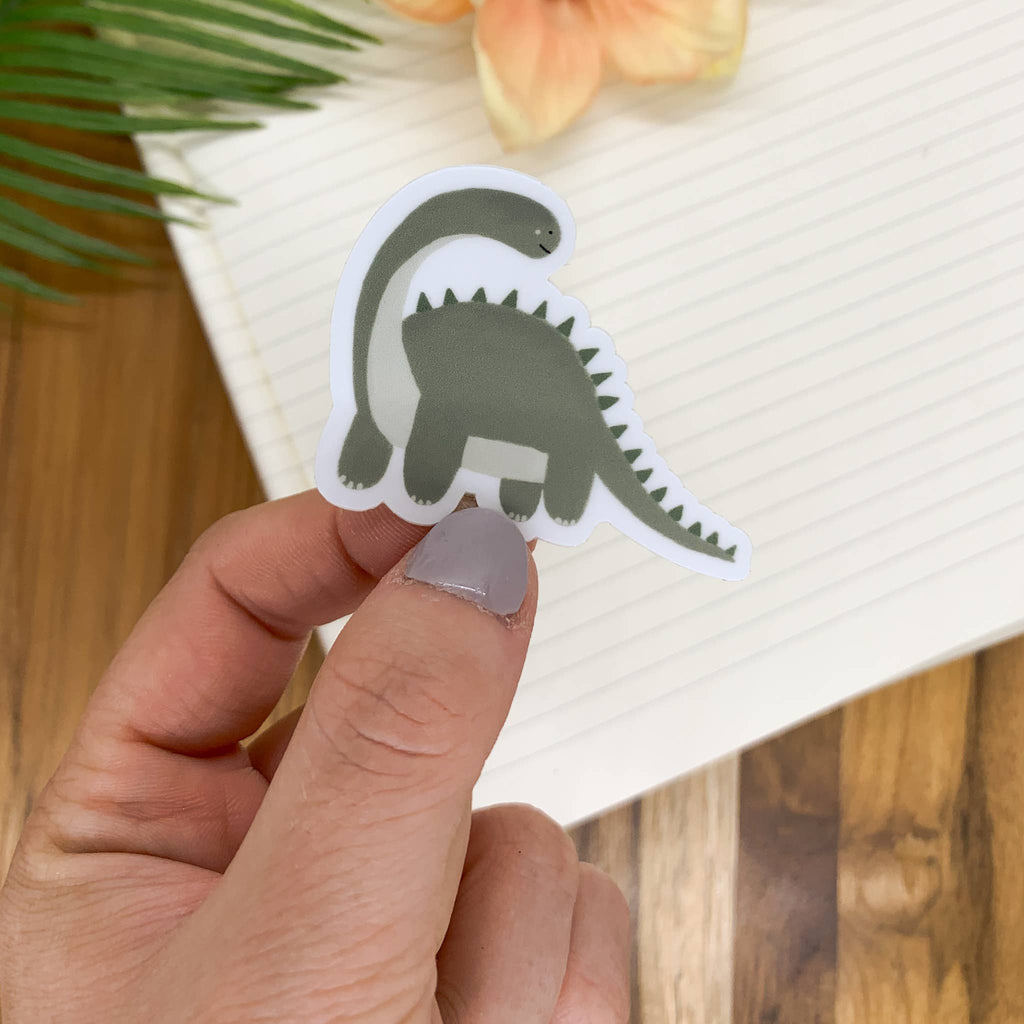 Dinosaur Mini Vinyl Sticker - 2x2 in