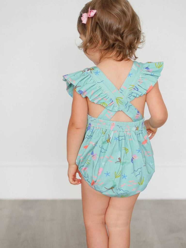 Emmy Romper in Mermaid