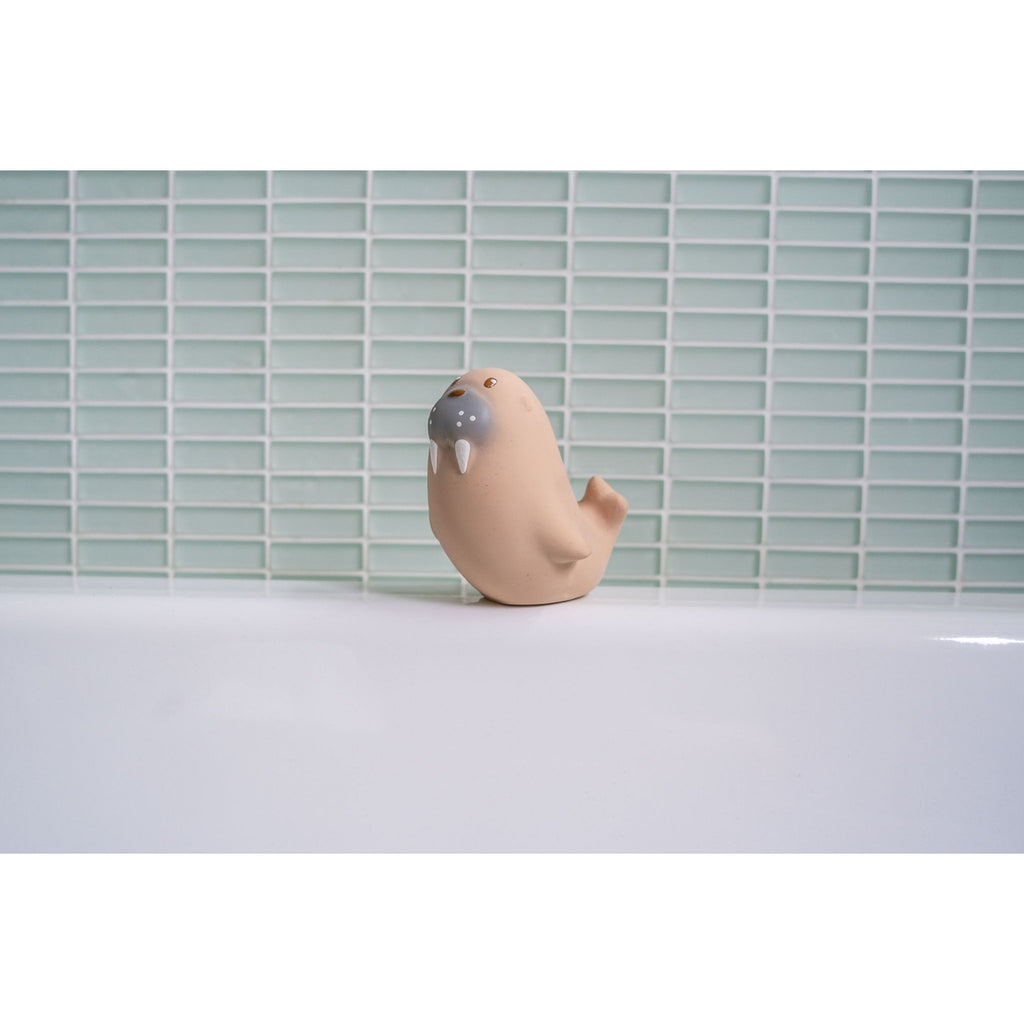 Arctic Sea Lion Organic Rubber Teether, Rattle & Bath Toy