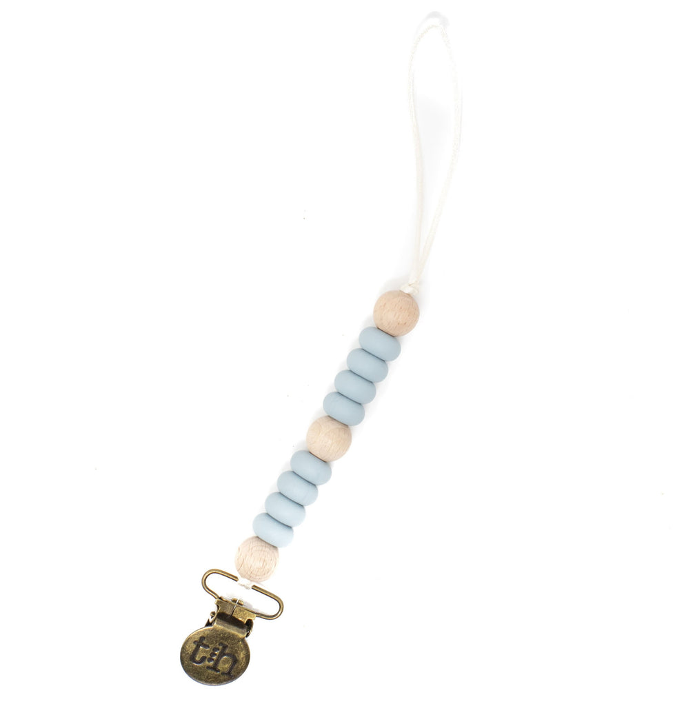 LE Petite Asher Pacifier & Toy Clips