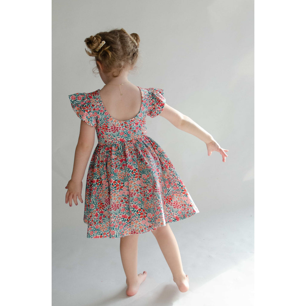 Ollie Jay - Olivia Dress in Floral Meadow