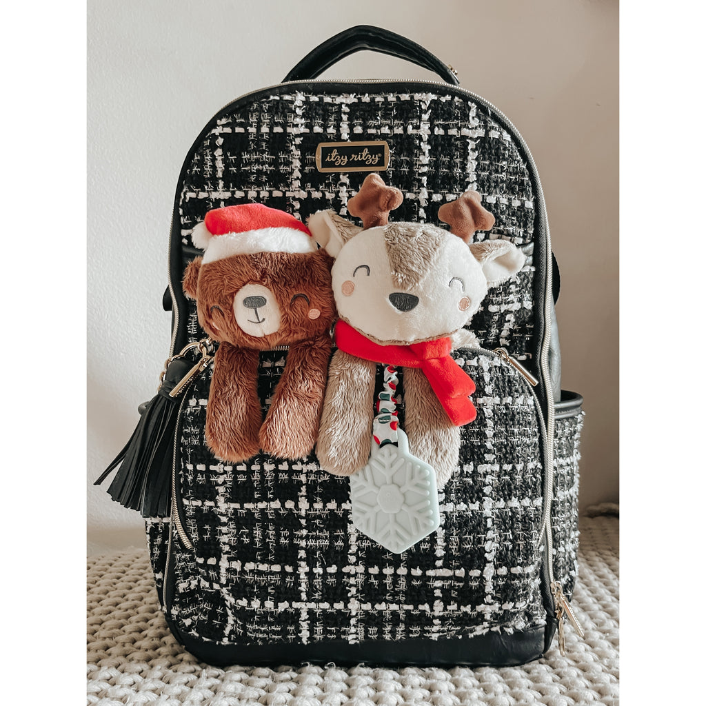 Holiday Reindeer Itzy Lovey™ Plush + Teether Toy