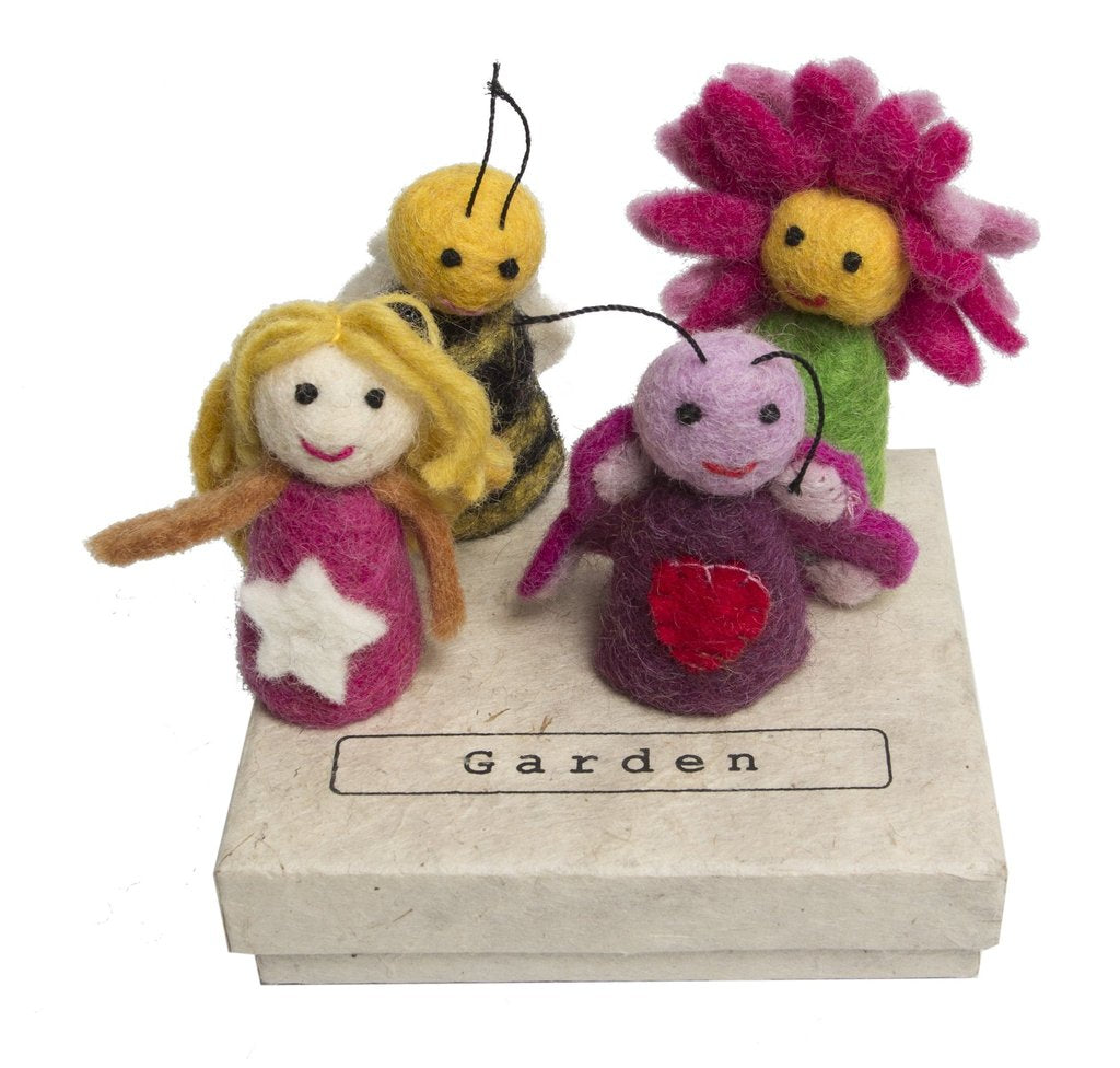 Papoose Garden Finger Puppets
