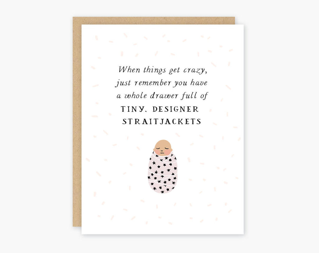 Baby Straitjackets Card