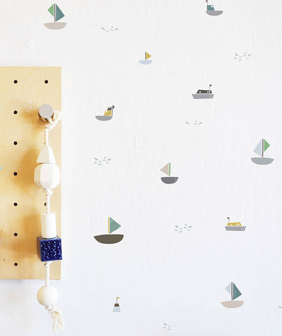 The Lovely Wall Co. Wall Decals - Come Sail Away
