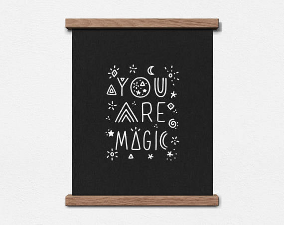 Worthwhile Paper Art Screen Print - You Are Magic