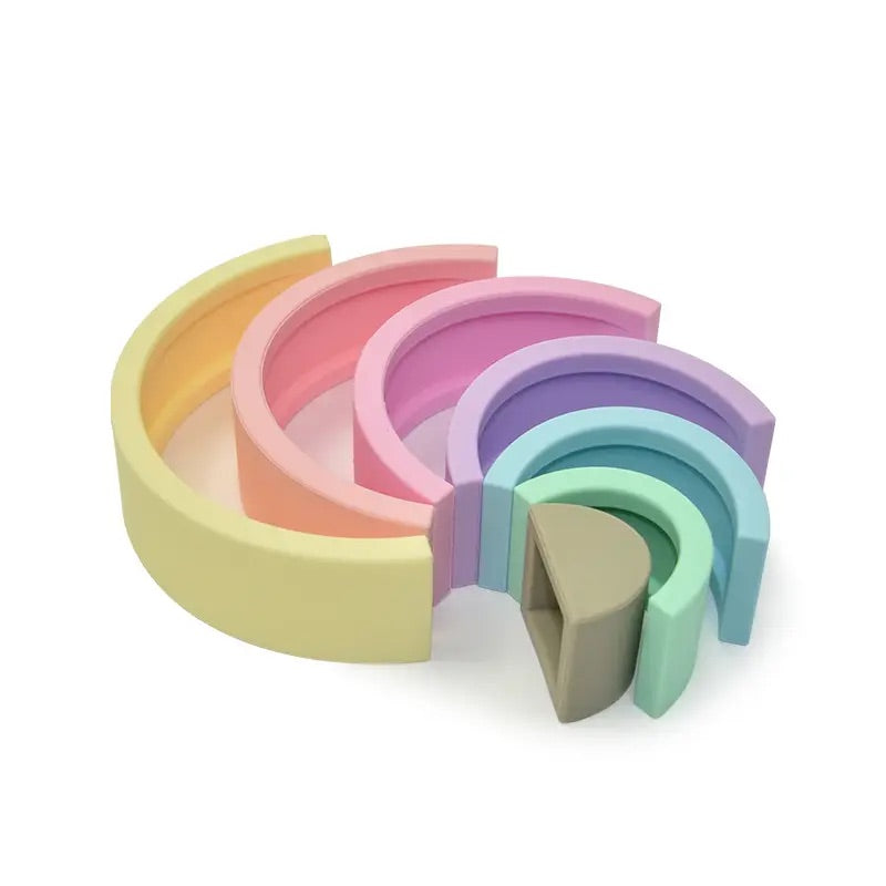 Pastel Silicone Rainbow